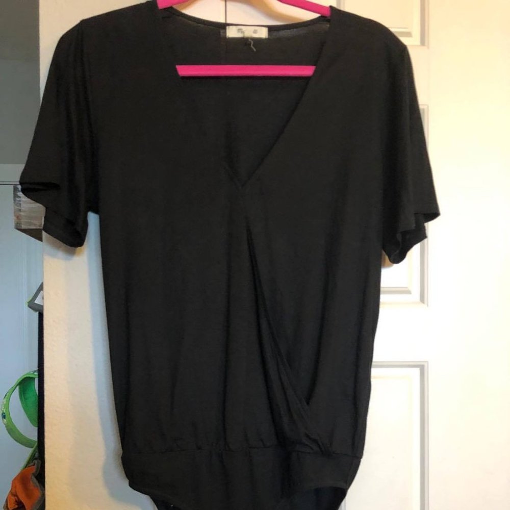 Madewell Black Bodysuit size Medium